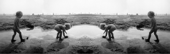 enfants  la plage