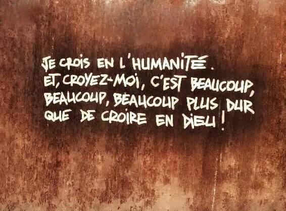 croire en l'humanit