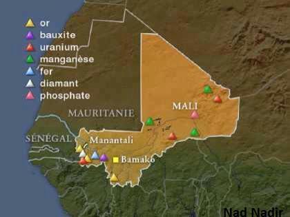 les ressources du sous sol au Mali